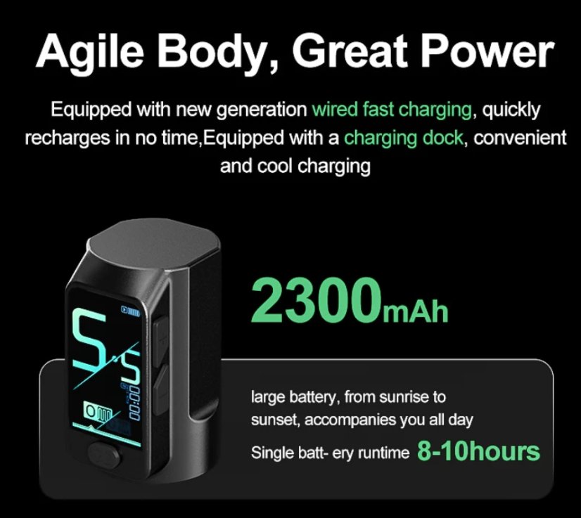 OG FURY Pionner  II Wireless Silver 4,2 mm stroke