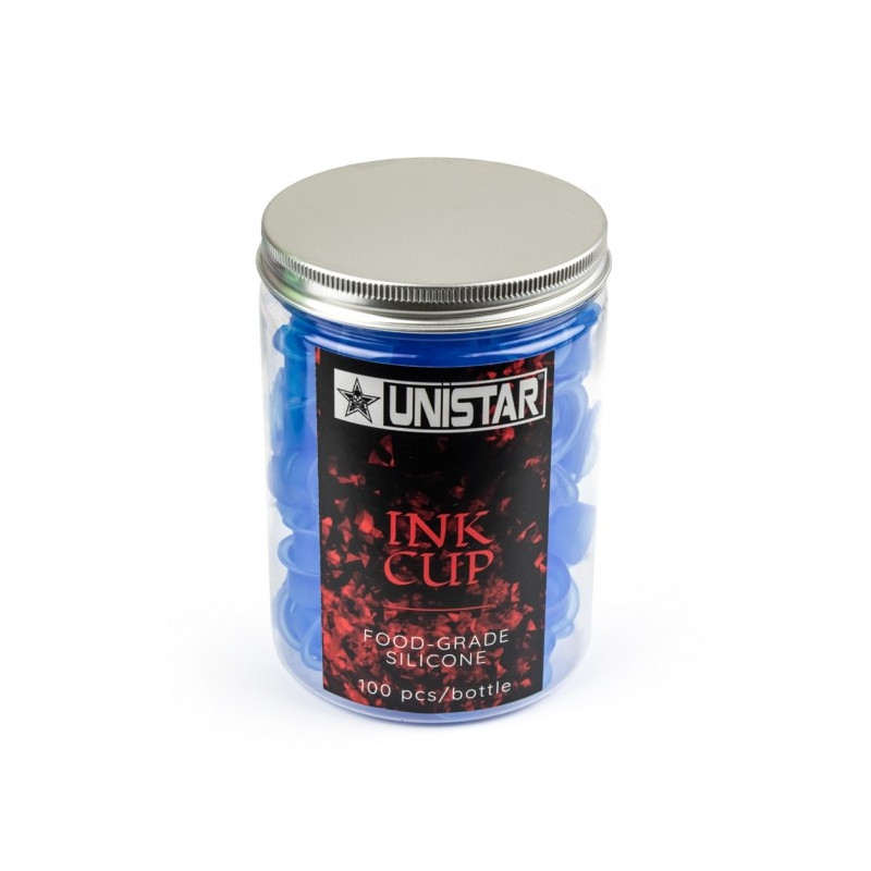 Unistar Silikonové kelímky 13 mm - 100 ks - Varianty: fialová