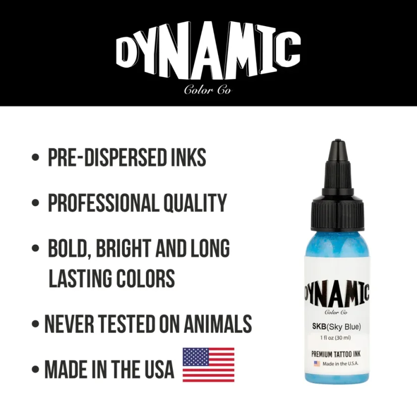 Dynamic Tattoo Ink Sky Blue - 30 ml