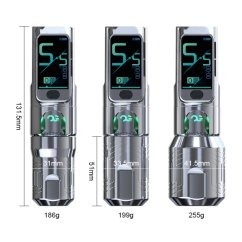 OG FURY Pionner  II Wireless Silver 4,2 mm stroke