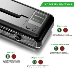 JCONLY ARTFLY Wireless Tattoo Thermal Stencil Printer