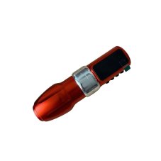 Adjustable Stroke Wireless Tattoo Pen Machine - Red&Silver