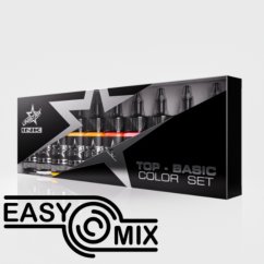 Unistar Ink Top Basic Color Set - 10x30 ml