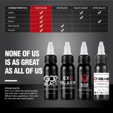 XTreme Ink - Go2 Black - 120 ml