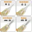 PEPAX® LANCE Cartridge Curved Magnum - 0,35 mm - Varianty: 0,35 mm CML 17