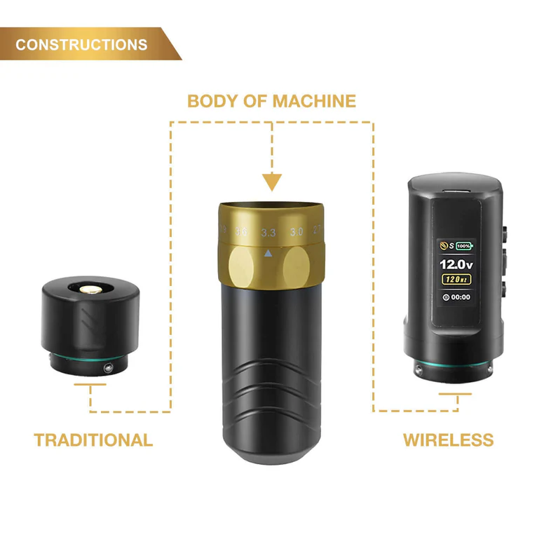 JCONLY Epoch R3 Wireless tattoo  Pen Machine