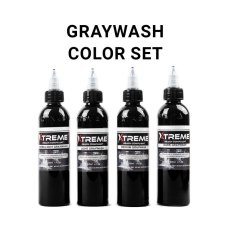 Xtreme Ink - Graywash Set - 4 x 120 ml