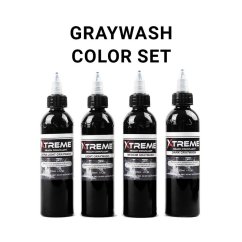 Xtreme Ink - Graywash Set - 4 x 120 ml