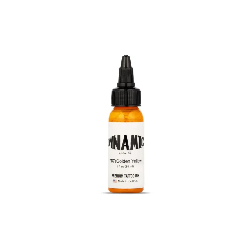 Dynamic Tattoo Ink Golden Yellow - 30 ml