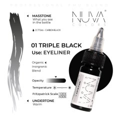 Nuva Colors - Pigment na oční linky