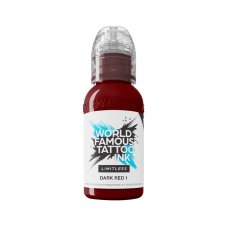 World Famous Limitless Tattoo Ink - Dark Red 1 - 30ml