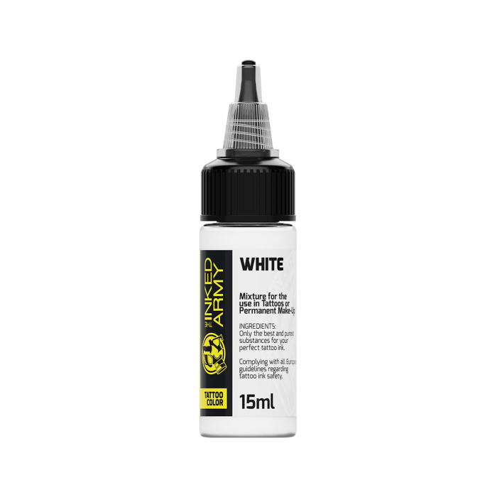 The Inked Army - Tattoo Color - White - 15 ml The Inked Army - Tattoo Color - White - 15 ml