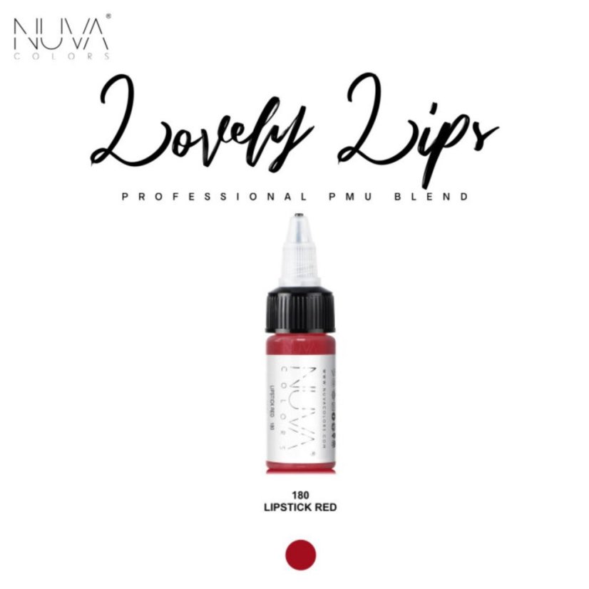 Nuva Colors - Pigment na rty - Varianty: Maroon
