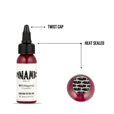 Dynamic Tattoo Ink Magenta - 120 ml