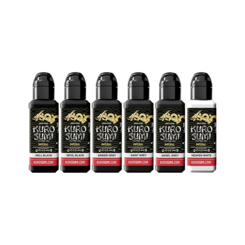 Kuro Sumi Imperial - Greywash Shading Set - 6 x 44 ml
