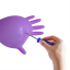 Nitrilové rukavice NITRIL PREMIUM3 100 ks, nepudrované, fialové, 4.0 g - Velikost: L