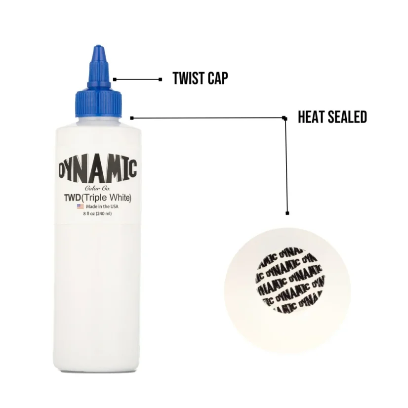 Dynamic Tattoo Ink Triple White - 240 ml