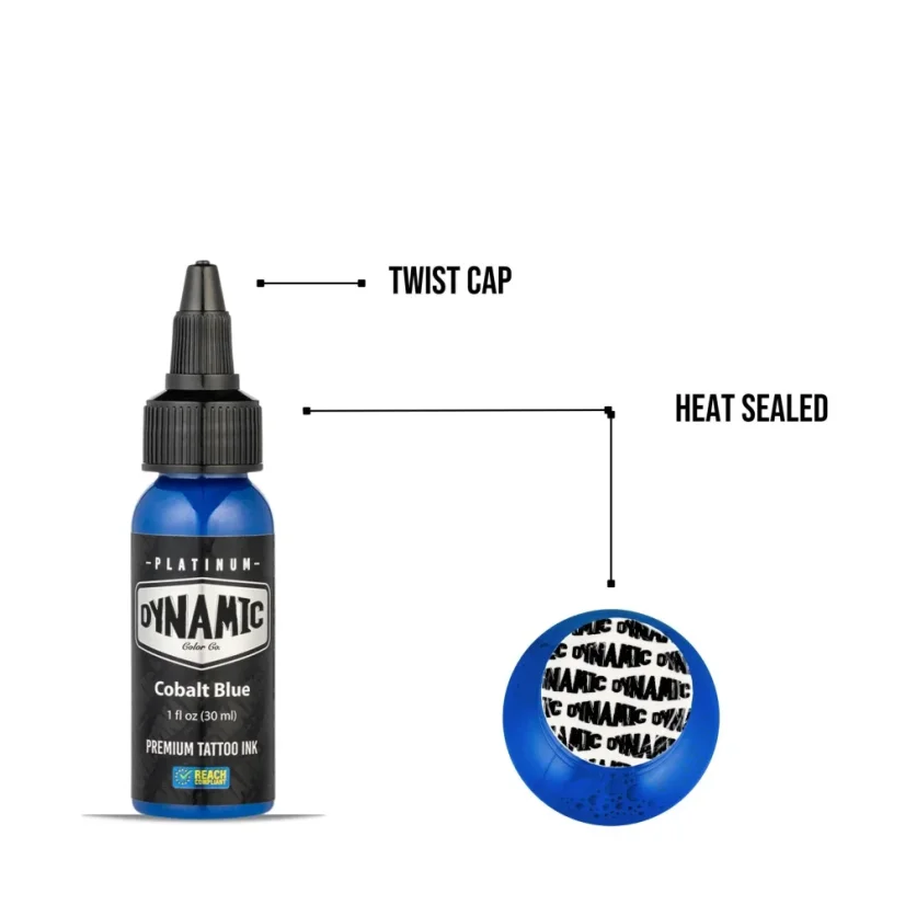 Dynamic Platinum Tattoo Ink Cobalt Blue - 30 ml