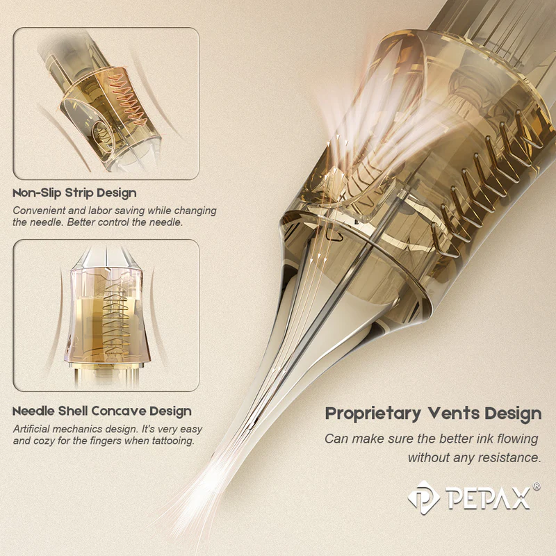 PEPAX® LANCE Cartridge Curved Magnum - 0,35 mm - Varianty: 0,35 mm CML 17