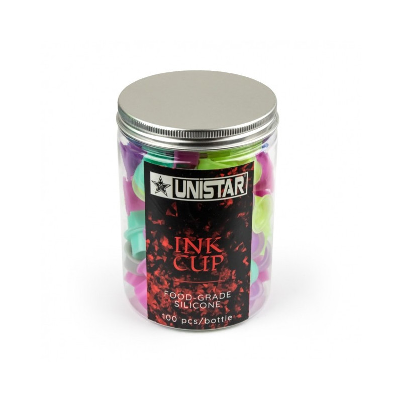 Unistar Silikonové kelímky 13 mm - 100 ks - Varianty: fialová