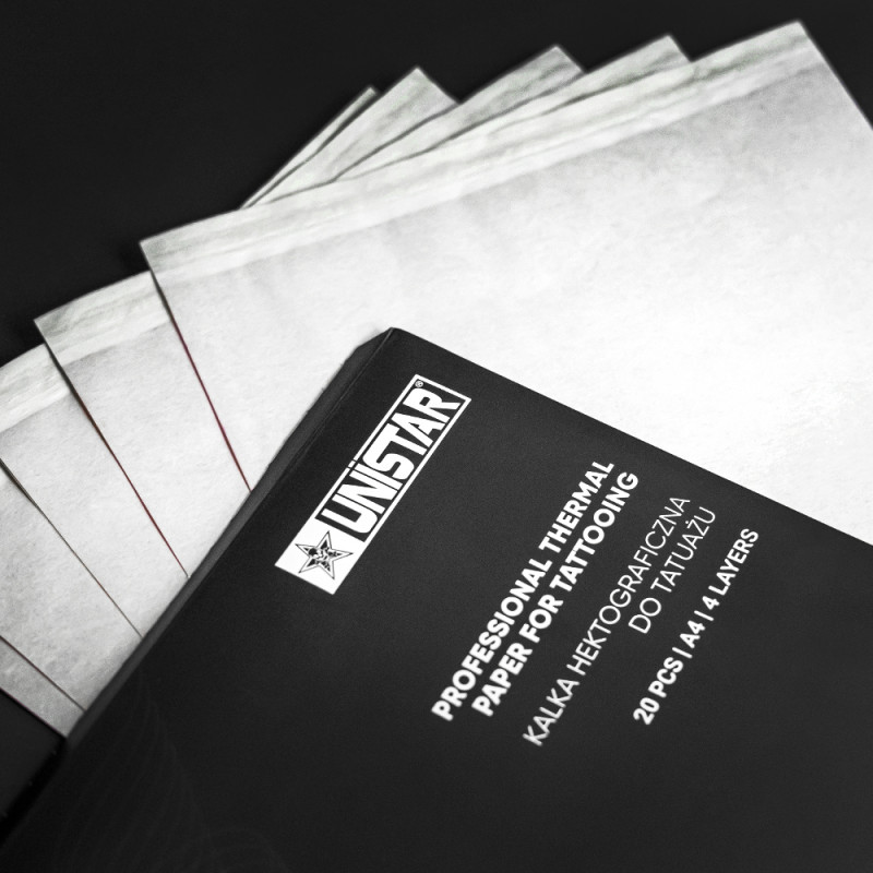 Unistar Thermal Copier Hectograph Paper Magenta - 20 ks