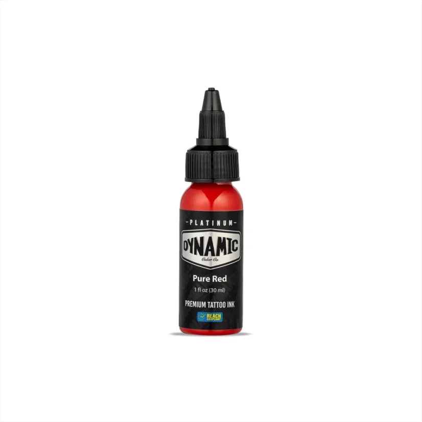 Dynamic Platinum Tattoo Ink Pure Red - 30 ml