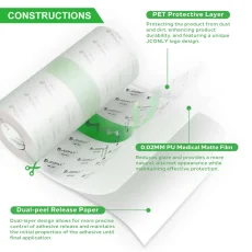 JCONLY REVEN Tattoo Protection Film Roll - 15 cm x 10 m