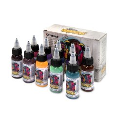 XTreme Ink - KYLE WARWICK PSYCHEDELIC GRAFFITI SET - 10 x 30 ml
