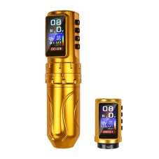 G12PRO Adjustable Stroke Wireless Tattoo Pen Machine - Goldfor Beginners