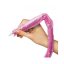 Fólie pro kabel GLOVCON® PINK - 5 x 80 cm - 125 ks