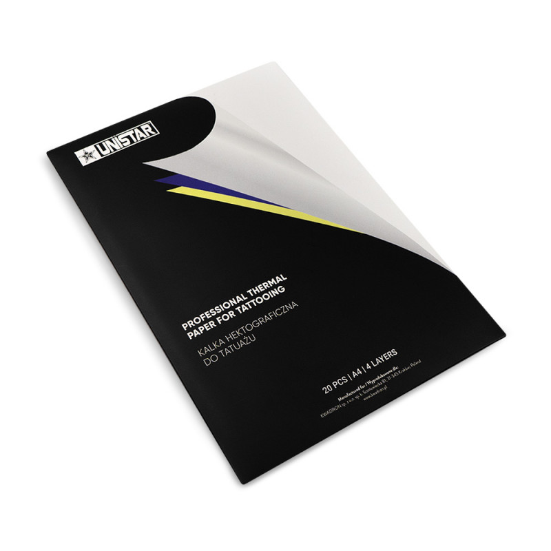 UNISTAR THERMAL COPIER HECTOGRAPH PAPER PURPLE - 20 ks