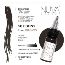 Nuva Colors - Pigmenty na obočí