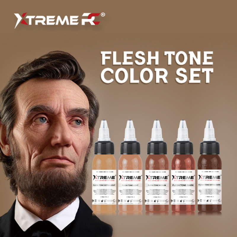 Xtreme Ink - Flesh Tone Set - 5 x 30 ml