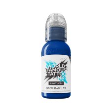 World Famous Limitless Tattoo Ink - Dark Blue 1 v2 - 30 ml
