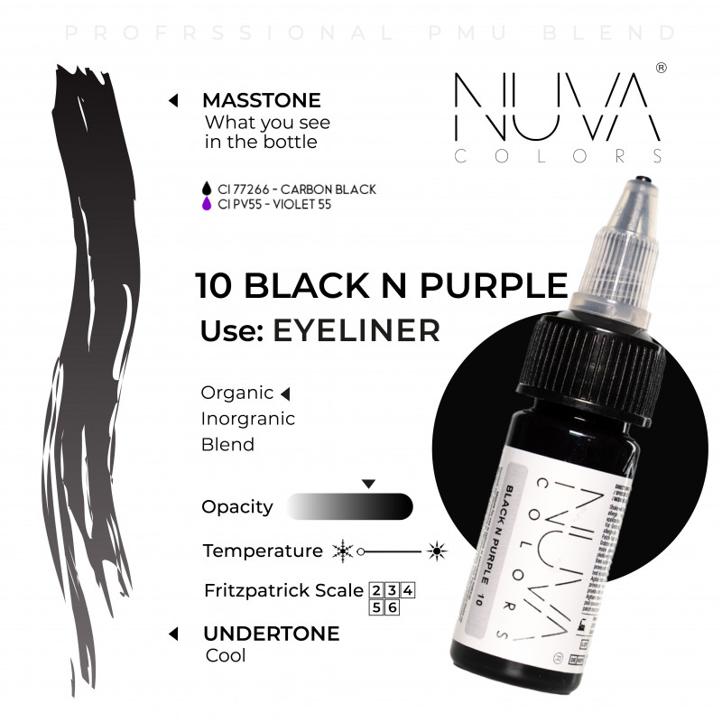 Nuva Colors - Pigment na oční linky