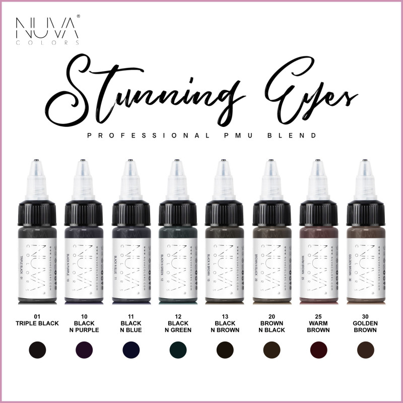 Nuva Colors - Pigment na oční linky