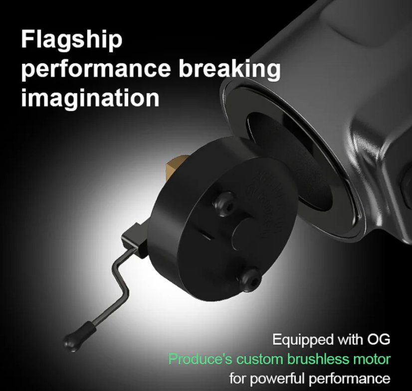 OG FURY Pionner  II Wireless Silver 4,2 mm stroke