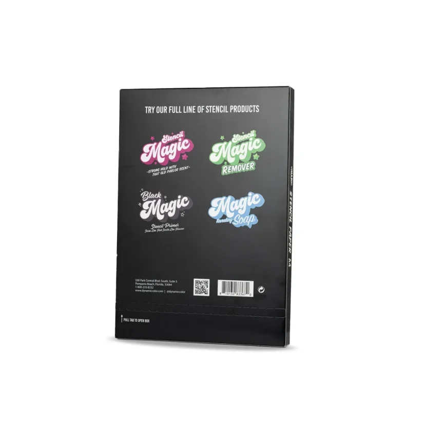 Dynamic Stencil Magic Paper – formát A4 - Varianty: 1 ks