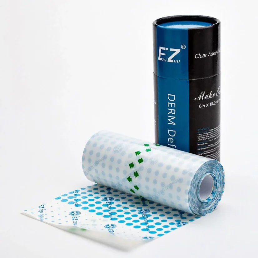 EZ Derm Defender - Ochranná tetovací fólie - 10 m x 15 cm