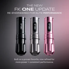 FK One Update Tattoo Machine - Pop Pink