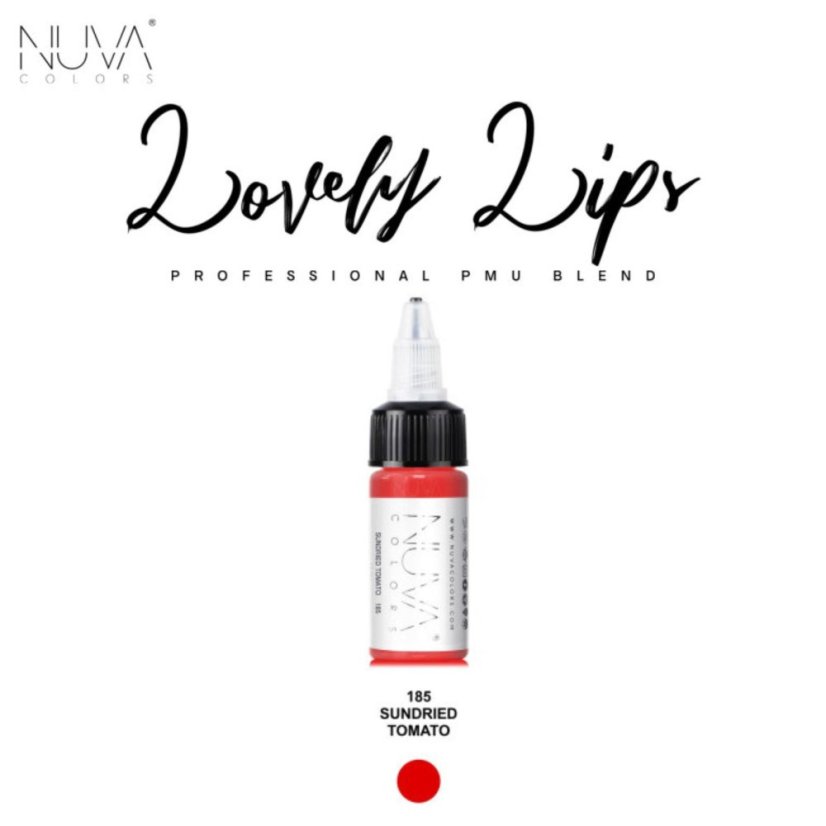 Nuva Colors - Pigment na rty - Varianty: Maroon