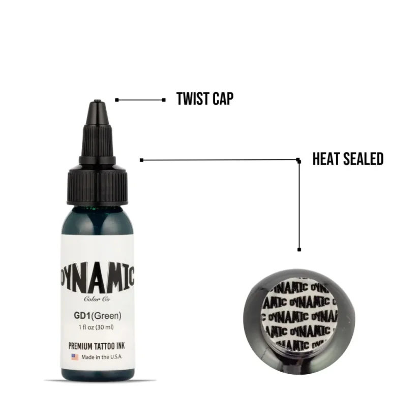 Dynamic Tattoo Ink Green - 120 ml