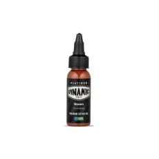 Dynamic Platinum Tattoo Ink Brown - 30 ml