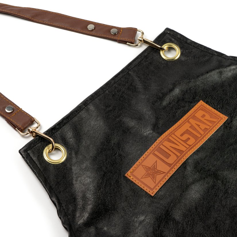 UNISTAR Ochranná zástěra - Varianty: Leather Black
