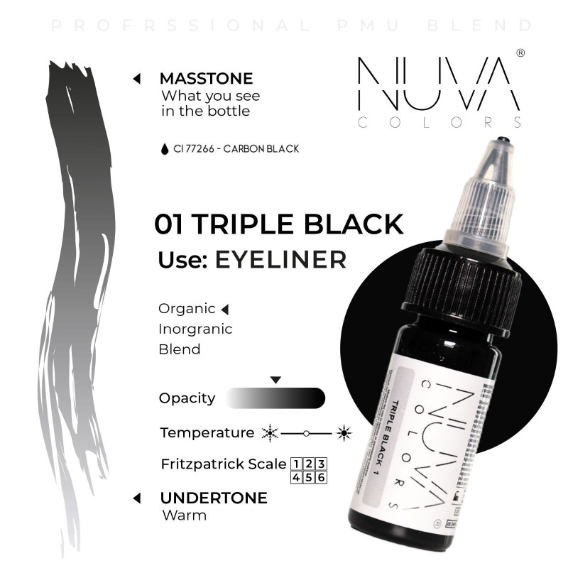 Nuva Colors - Pigment na oční linky