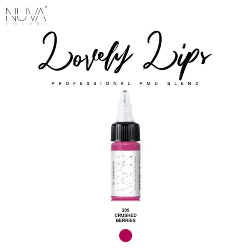 Nuva Colors - Pigment na rty - Varianty: Maroon