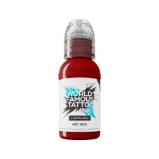 World Famous Limitless Tattoo Ink - Hot Red  - 30 ml