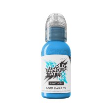 World Famous Limitless Tattoo Ink - Light Blue 2 v2 - 30 ml