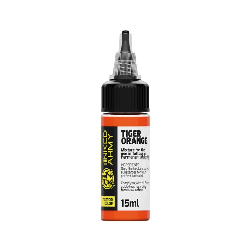 The Inked Army - Tattoo Color - Tiger Orange - 15 ml